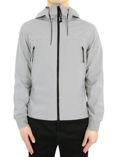 Shell R Goggle Hooded Jacket Grey - CP COMPANY - BALAAN 1