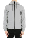 Shell R Goggle Hooded Jacket Grey - CP COMPANY - BALAAN 1