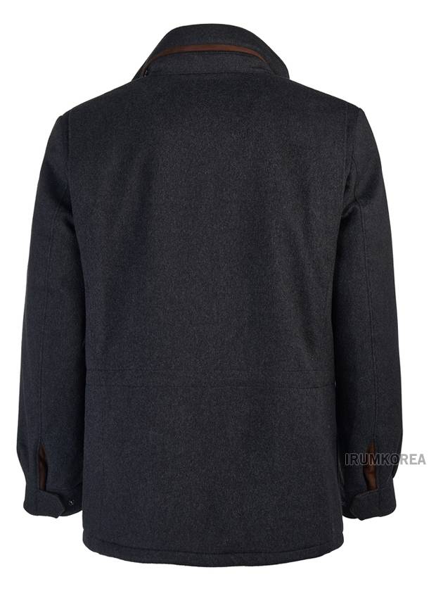 Traveller Cashmere Zip Up Jacket Navy Blue - LORO PIANA - BALAAN 4