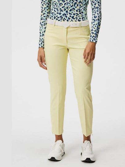 Pia Mid-Rise Crop Pants Wax Yellow - J.LINDEBERG - BALAAN 2