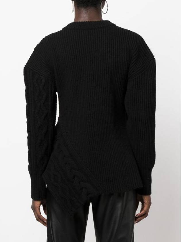 Piece Patch Knit Top Black - ALEXANDER MCQUEEN - BALAAN 5