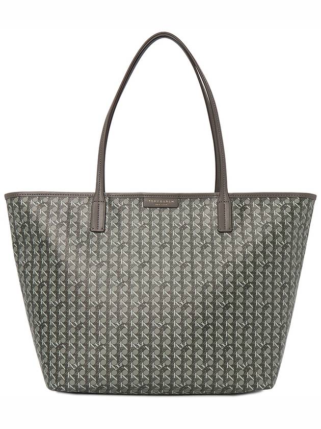 Ever Ready Zipper Tote Bag Grey - TORY BURCH - BALAAN 2