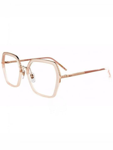 Eyewear Demo Hexagonal Glasses Gold - CHOPARD - BALAAN 1