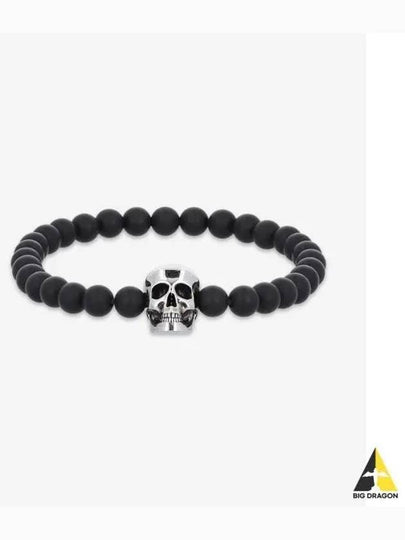 Skull Bracelet Black - ALEXANDER MCQUEEN - BALAAN 2