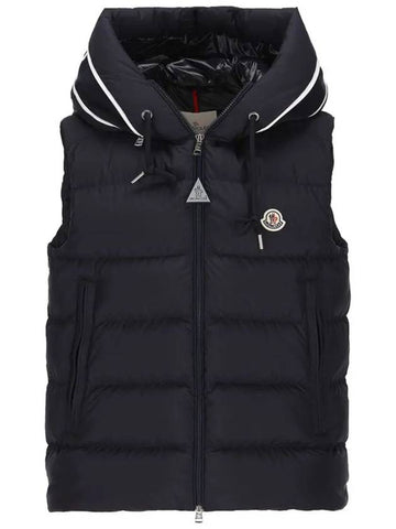 CARDAMINE logo padded vest 1A001 51 54A81 778 - MONCLER - BALAAN 1