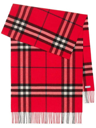 Vintage Check Cashmere Scarf 8091018 - BURBERRY - BALAAN 1