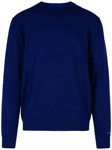 Woolrich Blue Wool Sweater - WOOLRICH - BALAAN 1