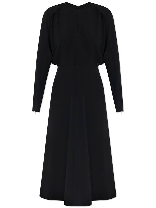 Victoria Beckham Dress With Long Sleeves, Women's, Black - VICTORIA BECKHAM - BALAAN 1