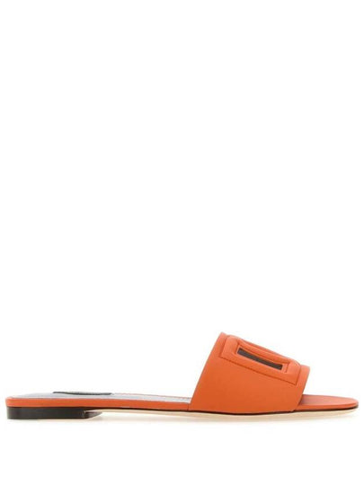 Embossed Logo Mule Orange - DOLCE&GABBANA - BALAAN 2