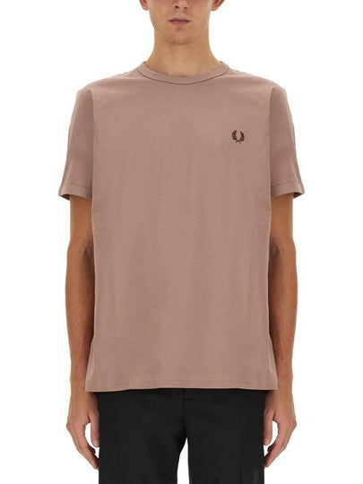 Short Sleeve T-Shirt FP M3519 S52 PINK - FRED PERRY - BALAAN 2