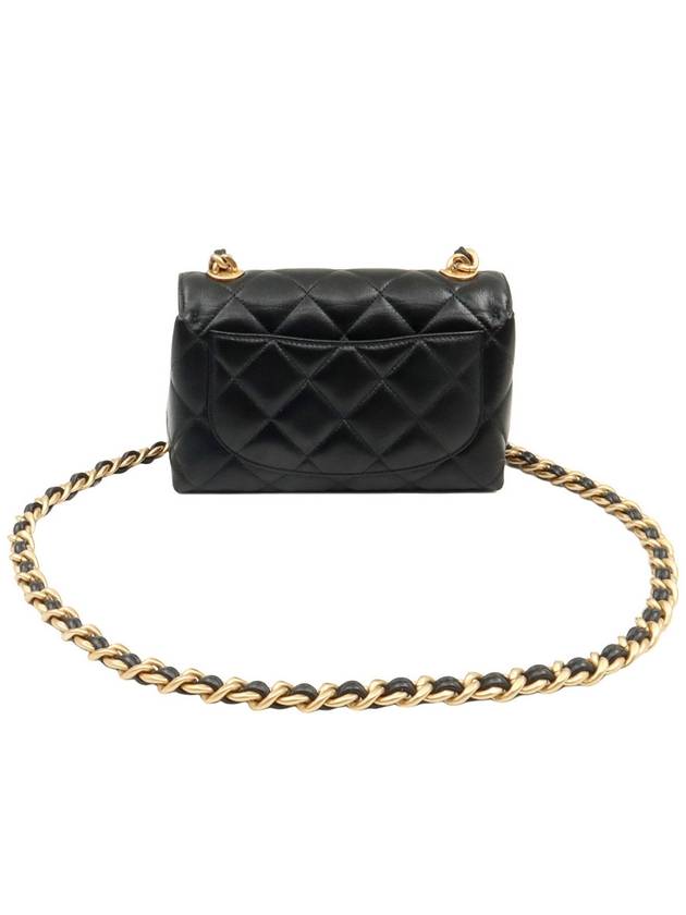 Black caviar gold chain small flap shoulder bag AS3779 - CHANEL - BALAAN 3