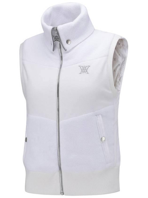 Official WOMEN HYBRID KNIT VEST OW - ANEWGOLF - BALAAN 4