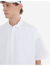 Layered Short Sleeve Shirt White - MAISON KITSUNE - BALAAN 7