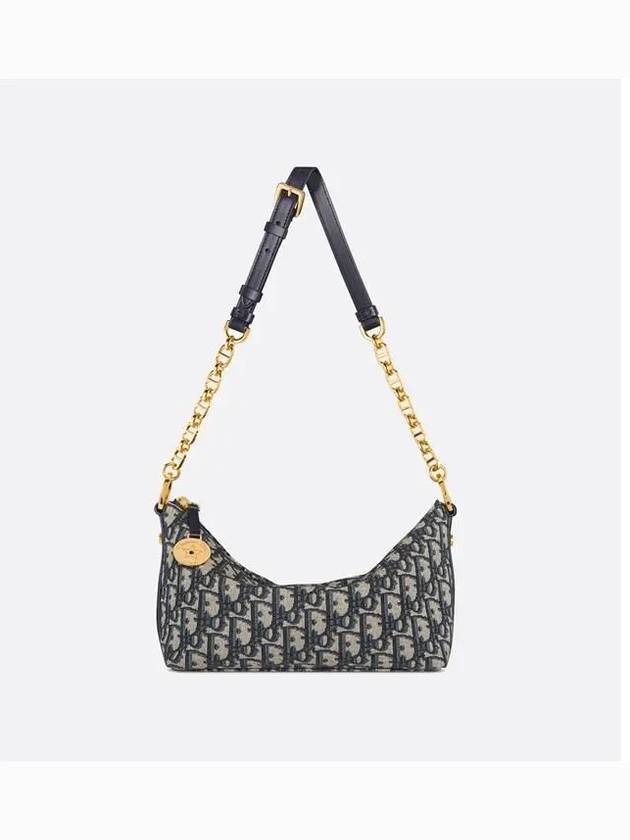 Diorstar Chain Hobo Shoulder Bag Blue - DIOR - BALAAN 5