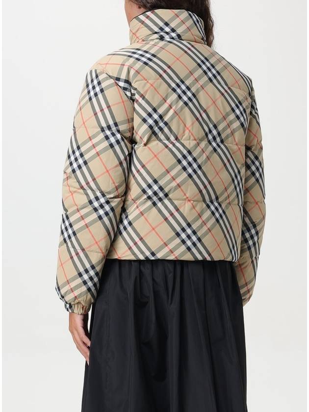 Check Reversible Down Padding Sand - BURBERRY - BALAAN 4