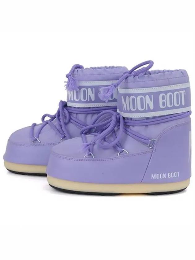 Icon Low Nylon Winter Boots Lilac - MOON BOOT - BALAAN 2