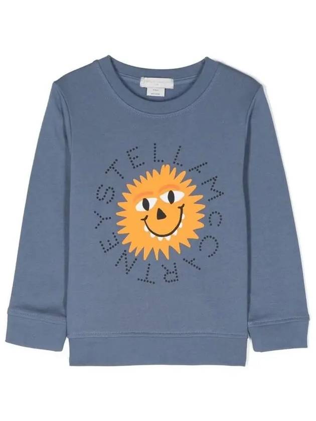 Stella Kids SUN Logo Sweatshirt - STELLA MCCARTNEY - BALAAN 1