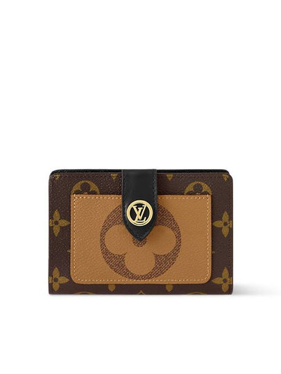 Juliette Monogram Reverse Half Wallet Brown - LOUIS VUITTON - BALAAN 2