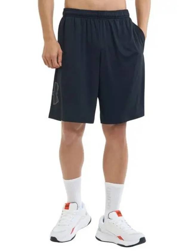 Men's Tech Graphic Loose Fit Shorts Black - UNDER ARMOUR - BALAAN 2