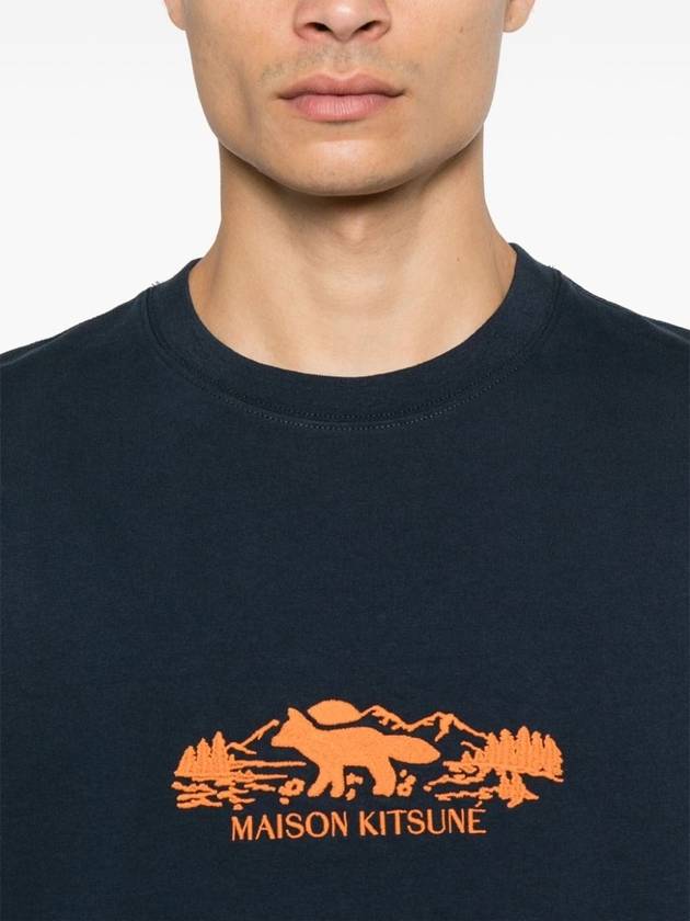 MAISON KITSUNÉ OUTDOOR PROFILE FOX COMFORT TEE SHIRT - MAISON KITSUNE - BALAAN 5