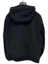 Lens Wappen Patch Zip Up Hoodie Black - CP COMPANY - BALAAN 6