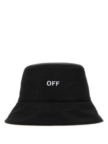 Hat OMLA033C99FAB001 1001 Black - OFF WHITE - BALAAN 1