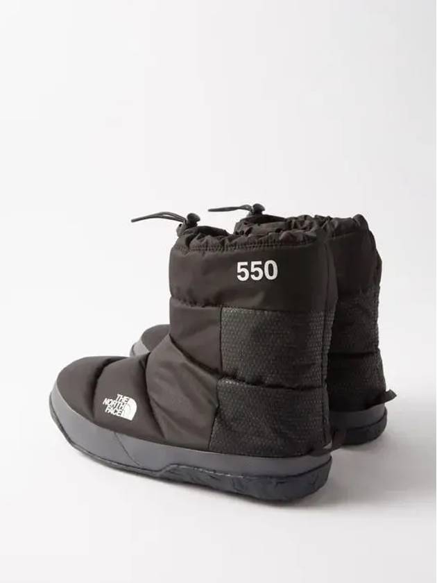 The Nuptse Après Round Toe Down Logo Boots - THE NORTH FACE - BALAAN 4