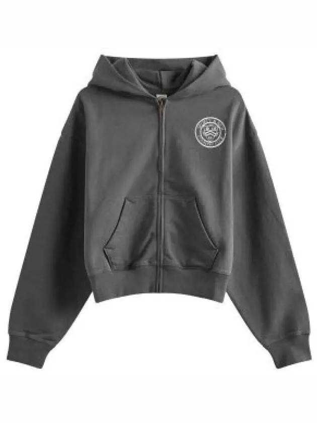 Paris Country Club Cropped Zip Hoodie BlackWhite WS064S405PB Hooded up 1342521 - SPORTY & RICH - BALAAN 1