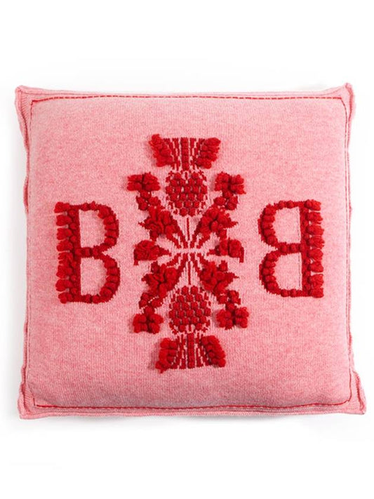 Logo Cashmere Cushion - BARRIE - BALAAN 1