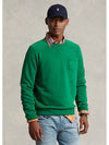 Pocket Patch Sweatshirt Dark Green - POLO RALPH LAUREN - BALAAN 4