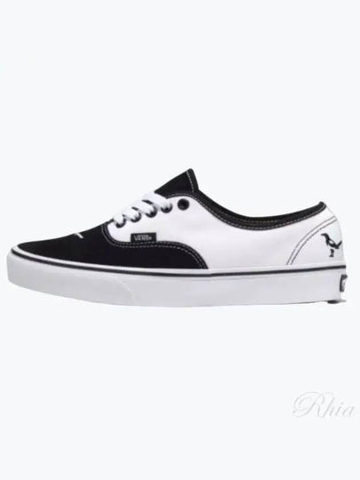 Magpie Bird Low Top Sneakers Black White - VANS - BALAAN 2