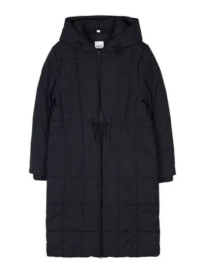 Quilting Hooded Nylon Padding Black - BURBERRY - BALAAN 2