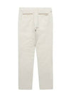 linen blend two-tone pants 5043GZWPBEIGE - BLACK&WHITE - BALAAN 2