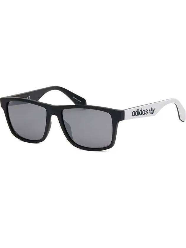 Eyewear Logo Rectangular Sunglasses Shiny Black - ADIDAS - BALAAN 8