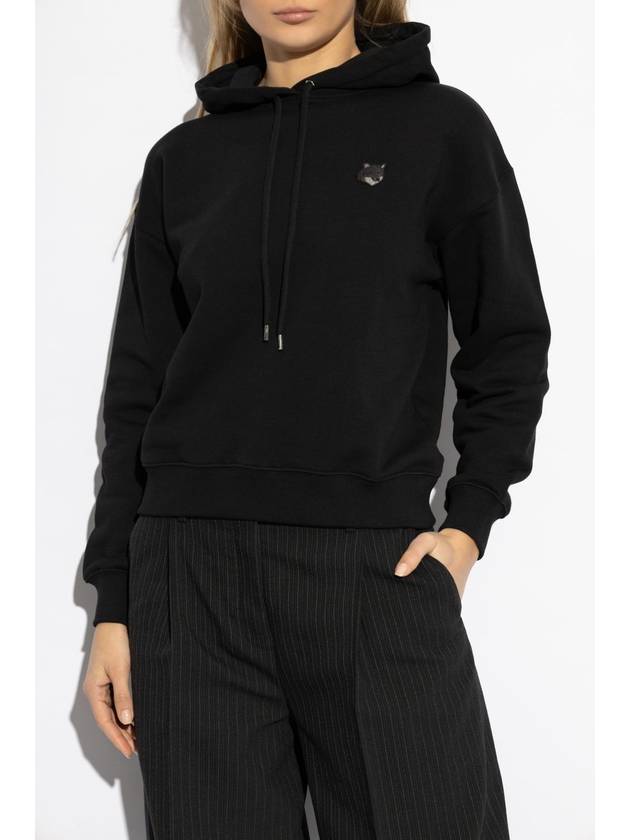 Maison Kitsuné Hoodie, Women's, Black - MAISON KITSUNE - BALAAN 3