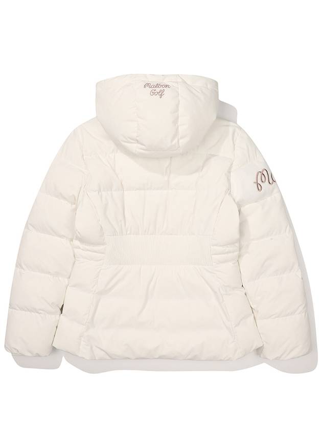 Classic mid down jacket OFF WHITE WOMAN - MALBON GOLF - BALAAN 2