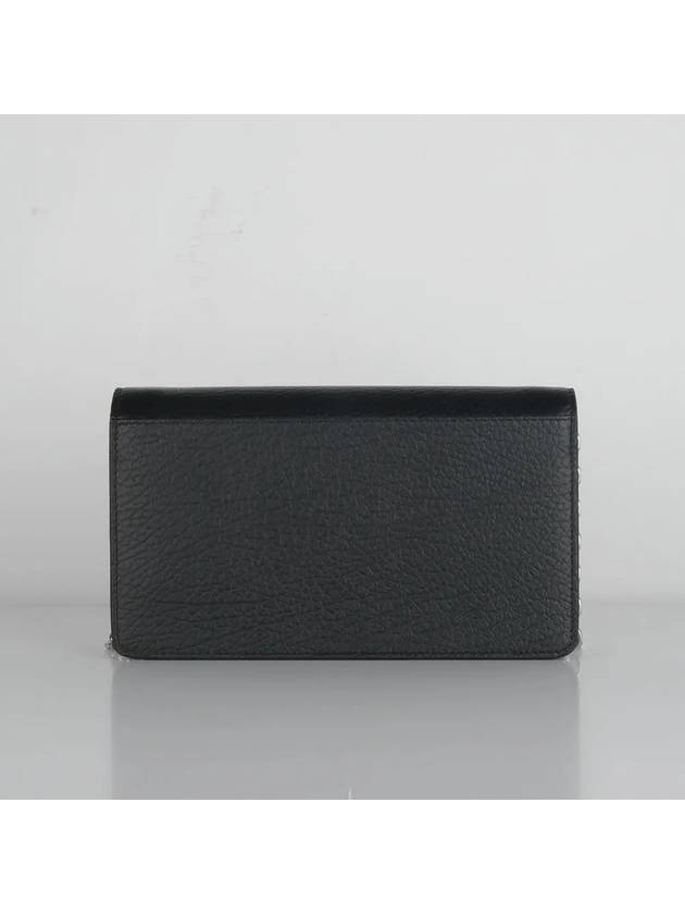 Stitch Large Chain Long Wallet Black - MAISON MARGIELA - BALAAN 4