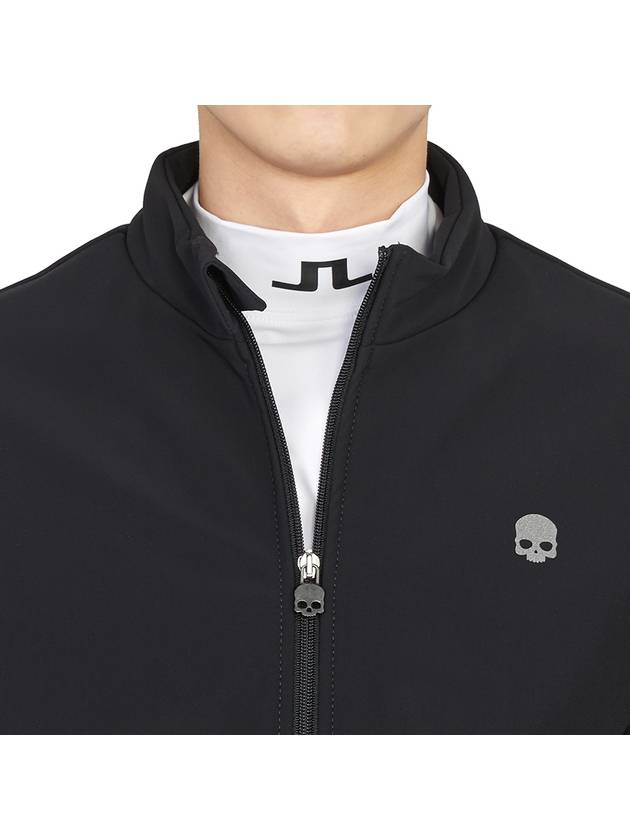 Men's Winter Zip-Up Jacket Black - HYDROGEN - BALAAN 9