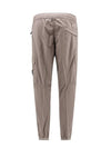 Stretch Cotton Tela Paracadute Cargo Straight Pants Grey - STONE ISLAND - BALAAN 3