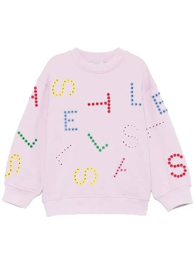 Kids Embroidery Sweatshirt TV4C50 Z2102 591EM - STELLA MCCARTNEY - BALAAN 1