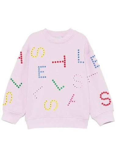 Kids Embroidery Sweatshirt TV4C50 Z2102 591EM - STELLA MCCARTNEY - BALAAN 1