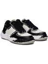 Wayne OG Sole Printed Leather Low Top Sneakers Black White - MIHARA YASUHIRO - BALAAN 2