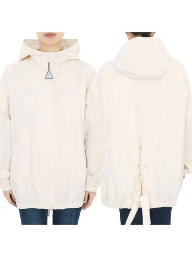 Women EURIDICE Cotton Blend Jacket Ivory 1A00127 597FM 033 - MONCLER - BALAAN 1