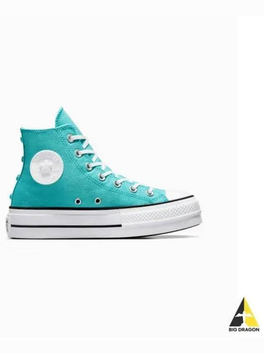 Chuck Taylor All Star Lift Platform Ocean Drip A06492C - CONVERSE - BALAAN 1