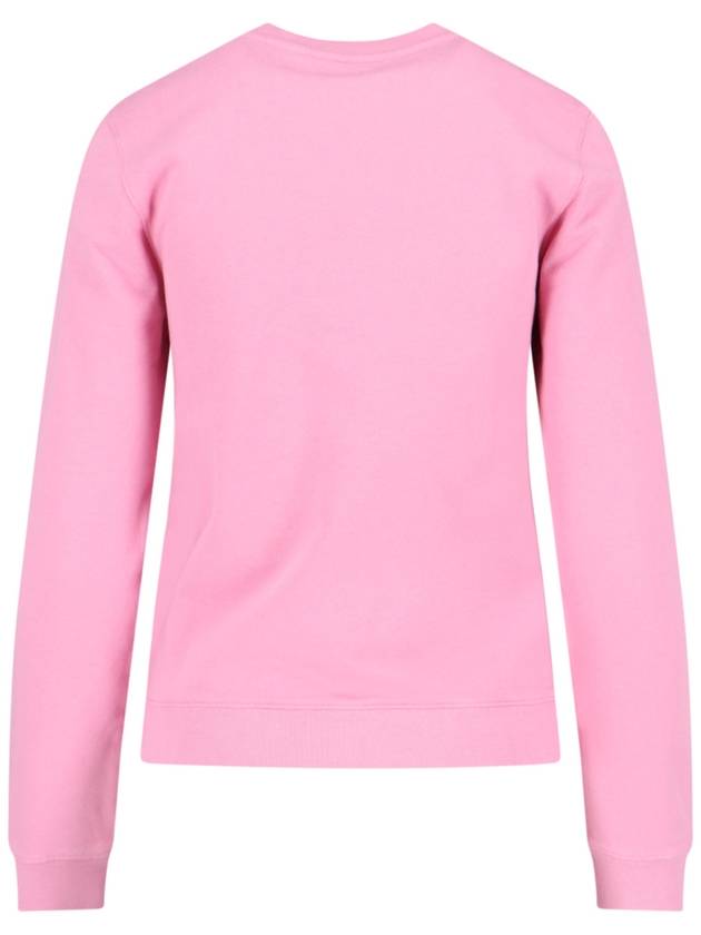 Fox Head Patch Regular Sweatshirt Pink - MAISON KITSUNE - BALAAN 3