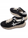 Men's Running Sole Low Top Sneakers Black - GOLDEN GOOSE - BALAAN 7