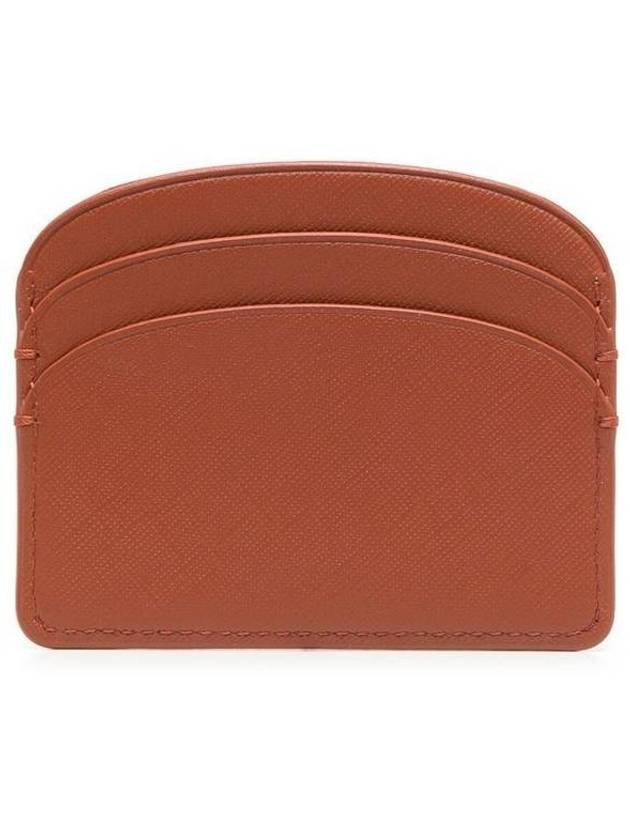 Demi Lune Card Wallet Brown - A.P.C. - BALAAN 3