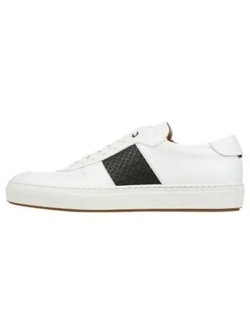 B logo pattern low top sneakers 50478616 101 - BOSS - BALAAN 1