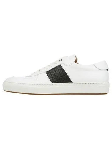 B logo pattern low top sneakers 50478616 101 - BOSS - BALAAN 1