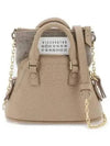 5AC Classic Baby Shoulder Bag Mud Brown - MAISON MARGIELA - BALAAN 2